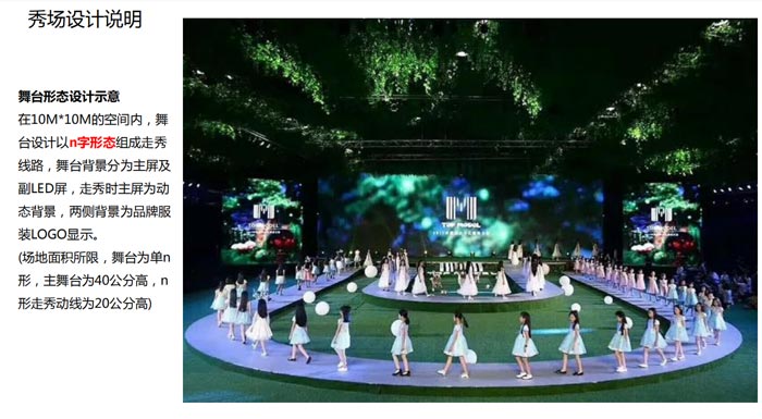 舞臺形態(tài)設(shè)計(jì)示意方案